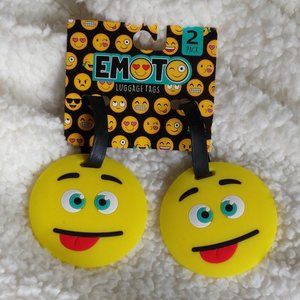2/$8 Emoj Luggage Tag-Tongue Sticking Out
